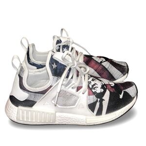 Nomad Patriotic Trump Sneakers Unisex Red White Blue Shoes Men’s 6.5 Women’s 8